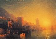 Ivan Aivazovsky The Island of Rhodes Sweden oil painting artist